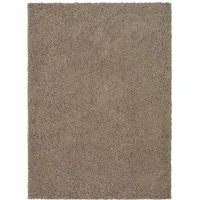 Olympia Shaggy Rug - Latte, Polypropylene