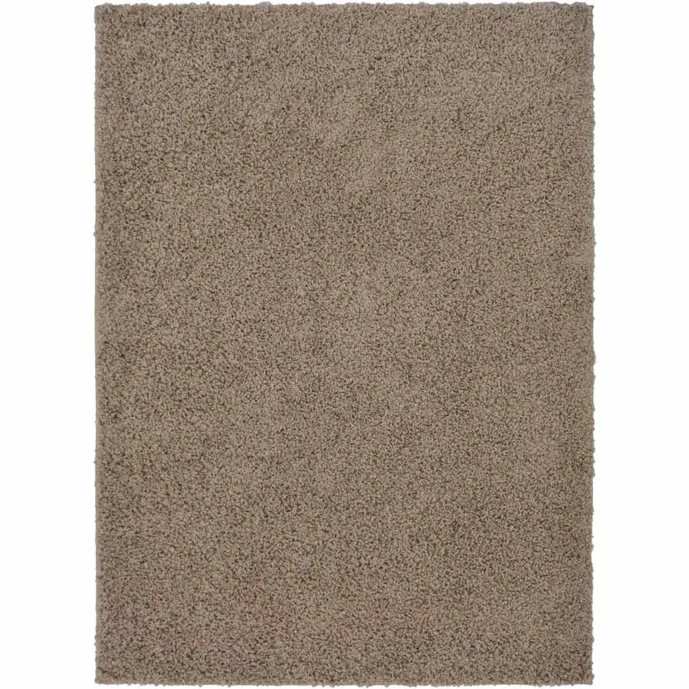 Olympia Shaggy Rug - Latte, Polypropylene image