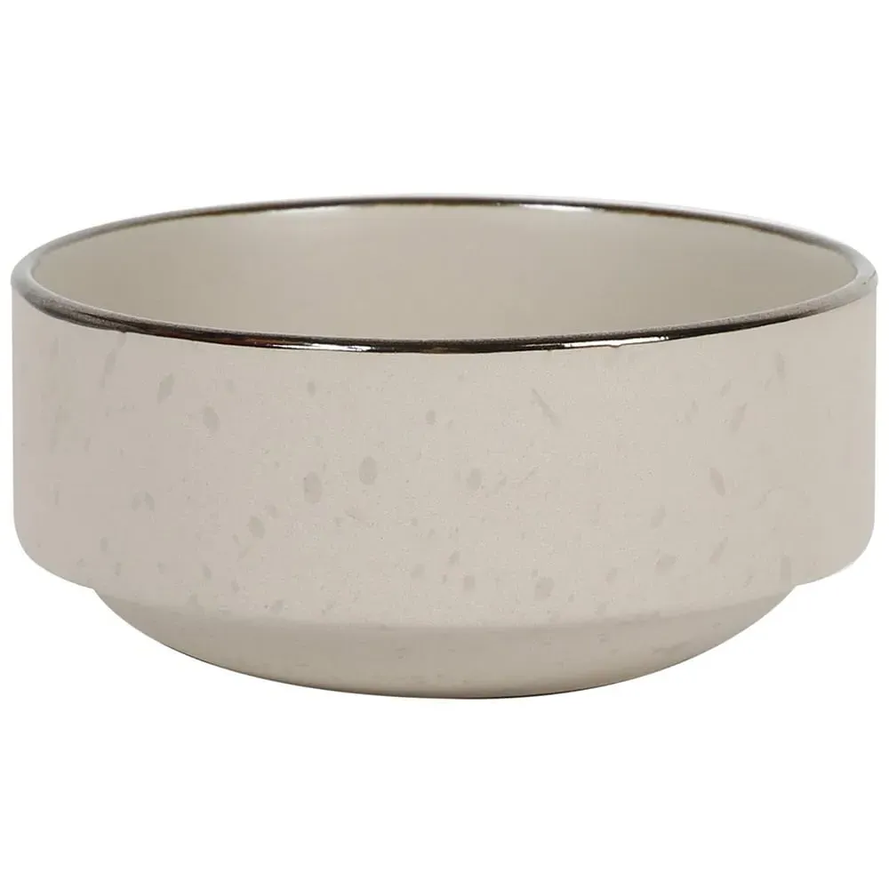 Omakase Speckle Bowl - Stone, Stoneware