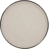 Omakase Speckle Dinner Plate - Stone, Stoneware
