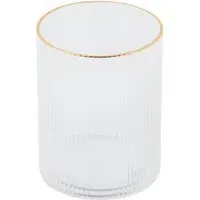 Omakase Tumbler with Golden Rim - Translucent