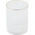 Omakase Tumbler with Golden Rim - Translucent