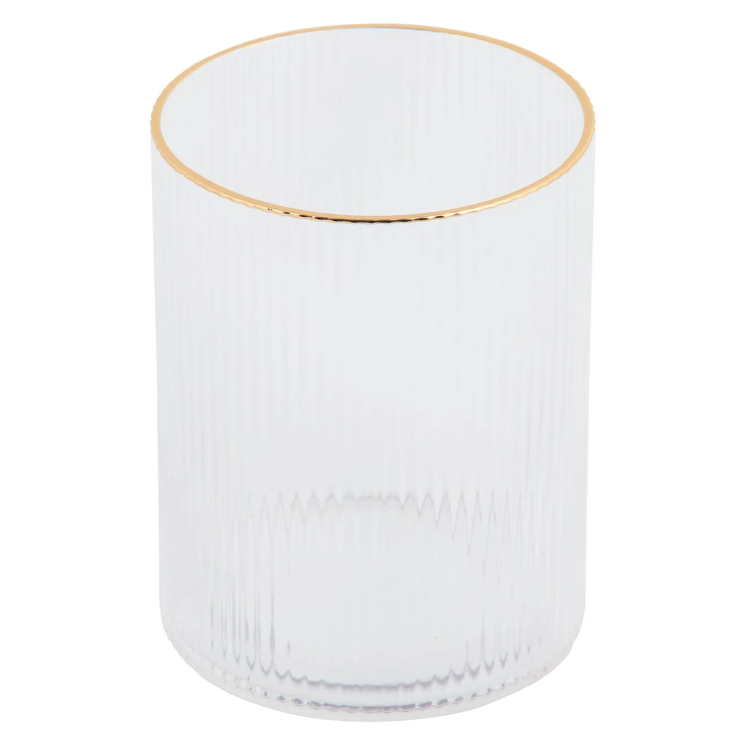 Omakase Tumbler with Golden Rim - Translucent image