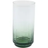 Ombre High Ball Glass - Emerald