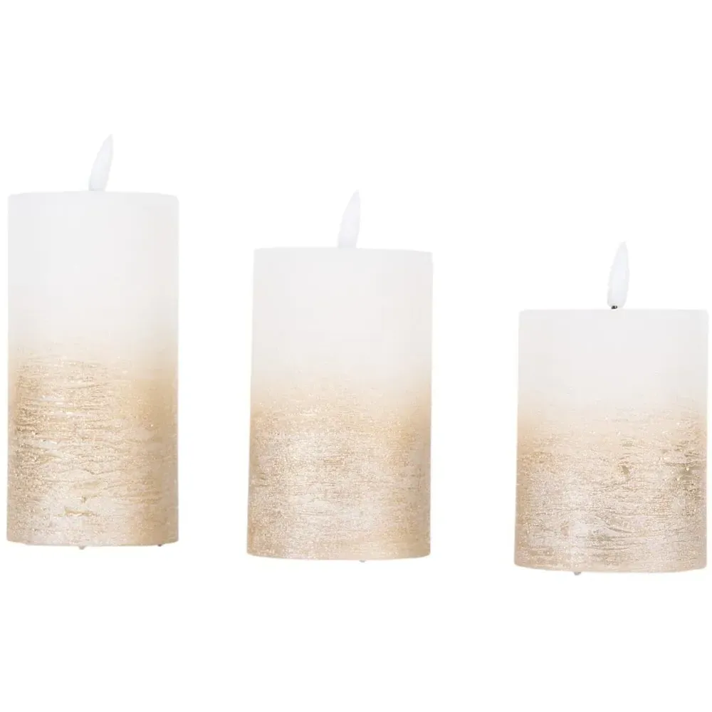 Ombre LED Candle Set - Champagne image