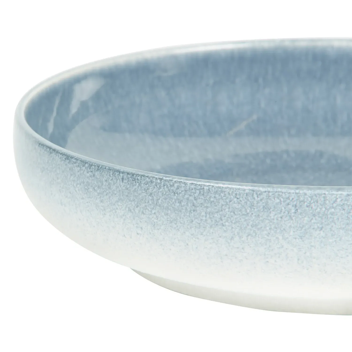 Ombre Textured Pasta Bowl - Blue