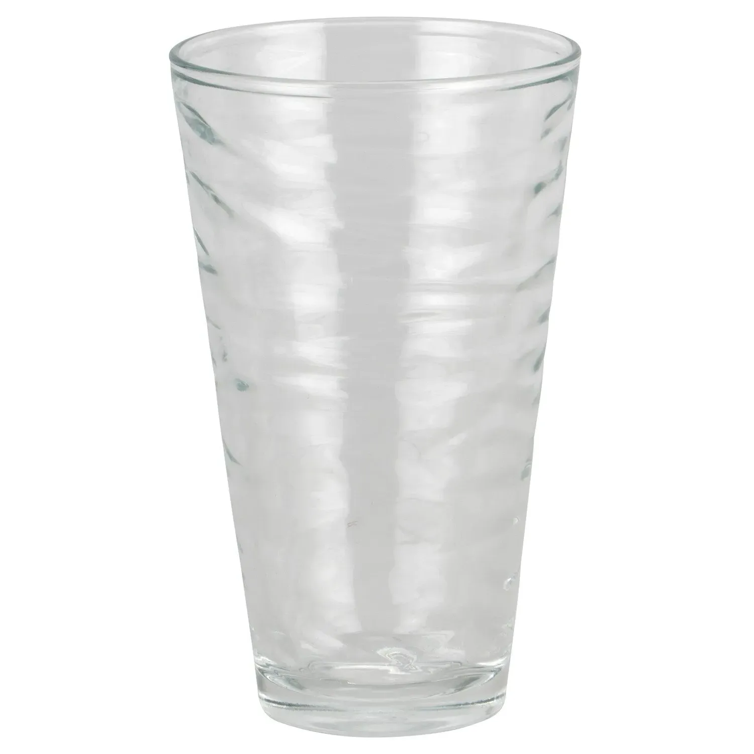 Origami Hi Ball Glass with Textured Wave Design image