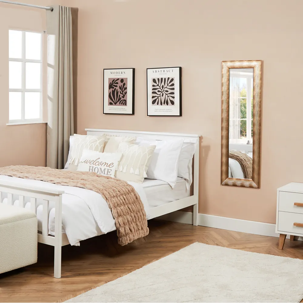 Orla 2 Tone Mirror - Gold