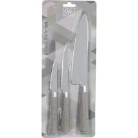 Oslo 3-Piece Knife Set - Grey