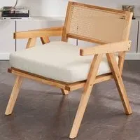 Oslo Accent Chair - Light Oak