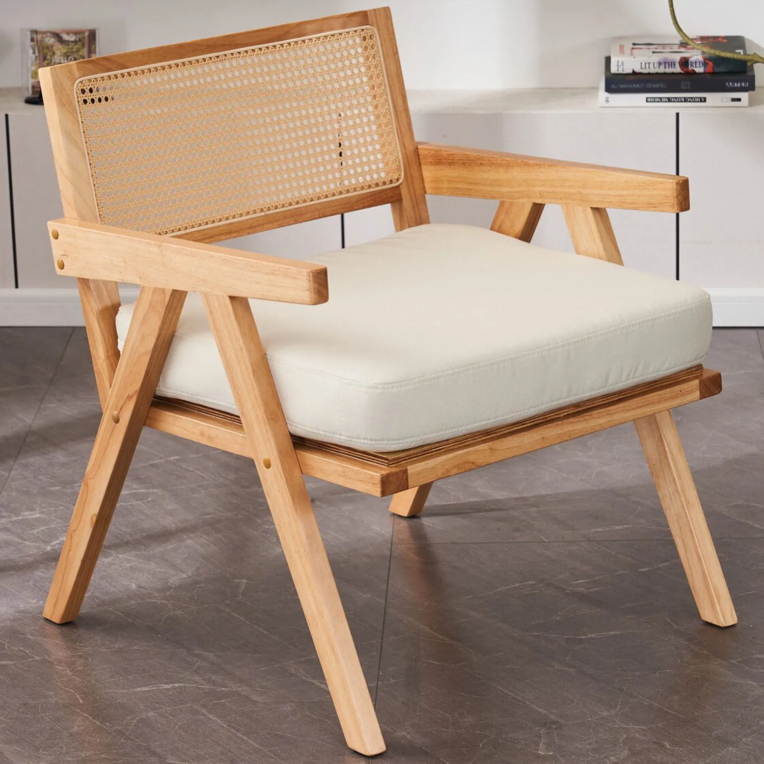 Oslo Accent Chair - Light Oak image