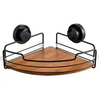 Oslo Bamboo Corner Rack - Black