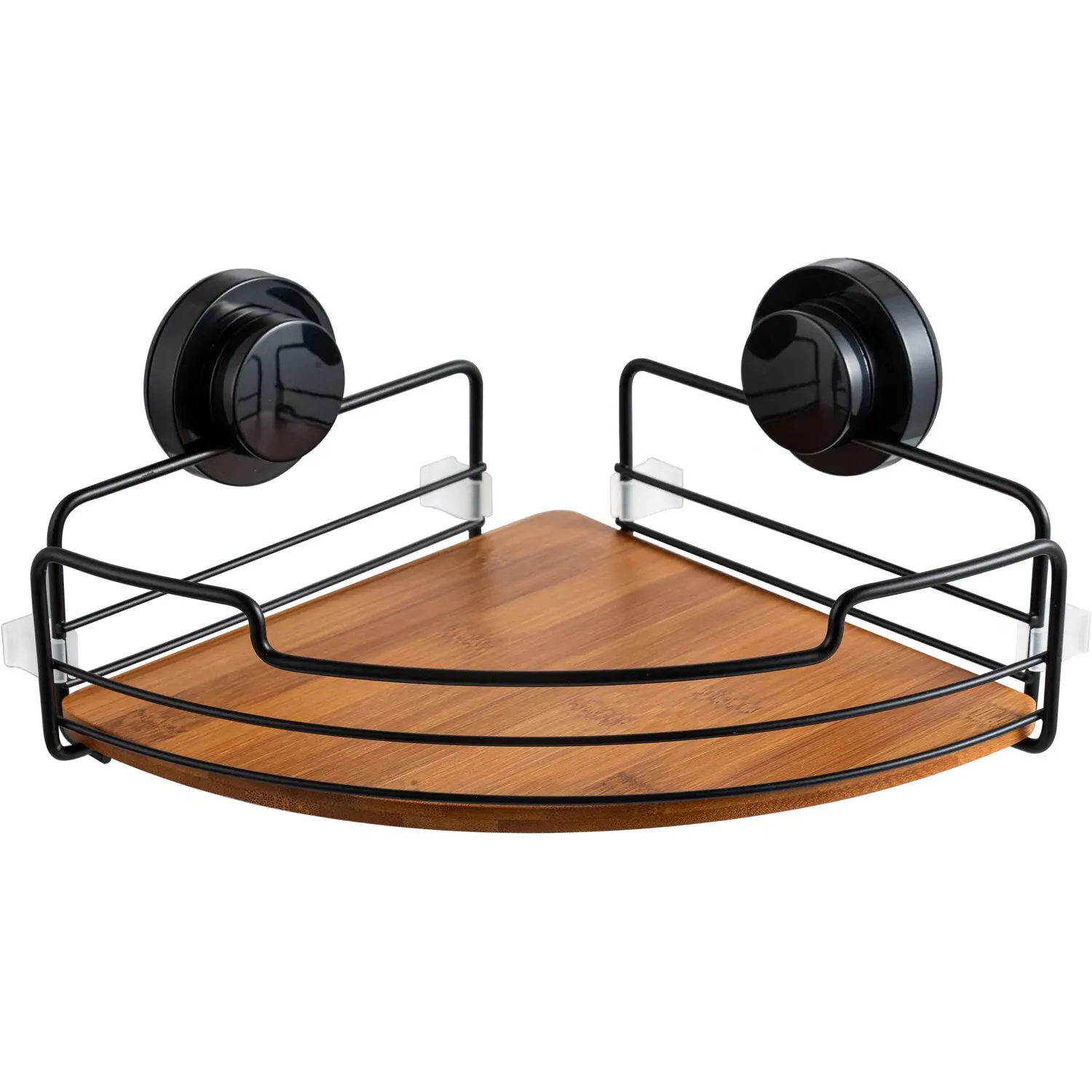 Oslo Bamboo Corner Rack - Black image