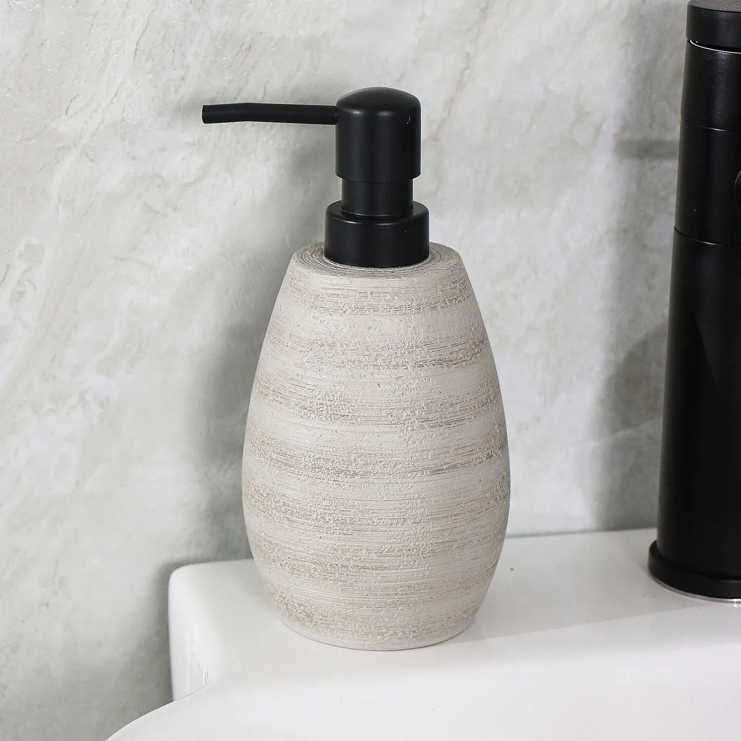Oslo Soap Dispenser - Grey