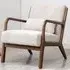 Otis Woven Chenille Chair - Cream