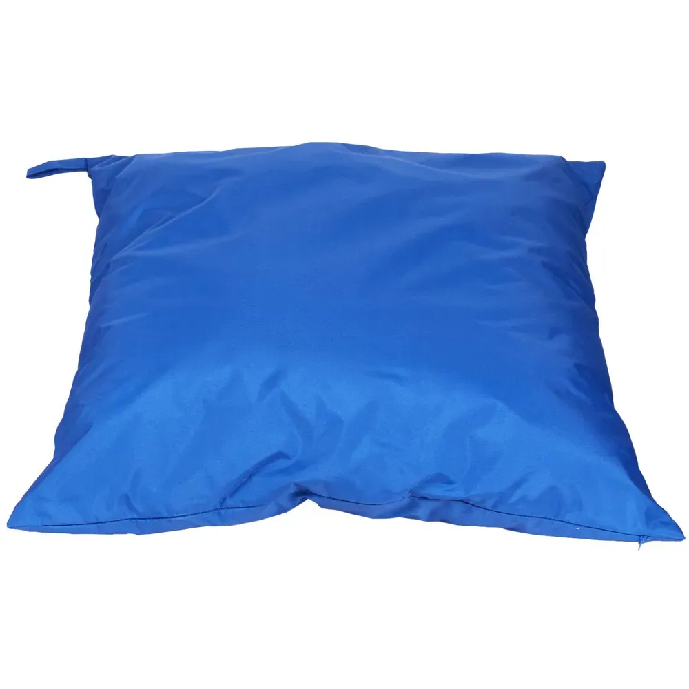 Outdoor Floor Cushion - Blue, Polyester