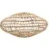 Oval Lamp Shade - Brown, Rattan