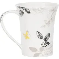 Oxford Bone China Mug - White