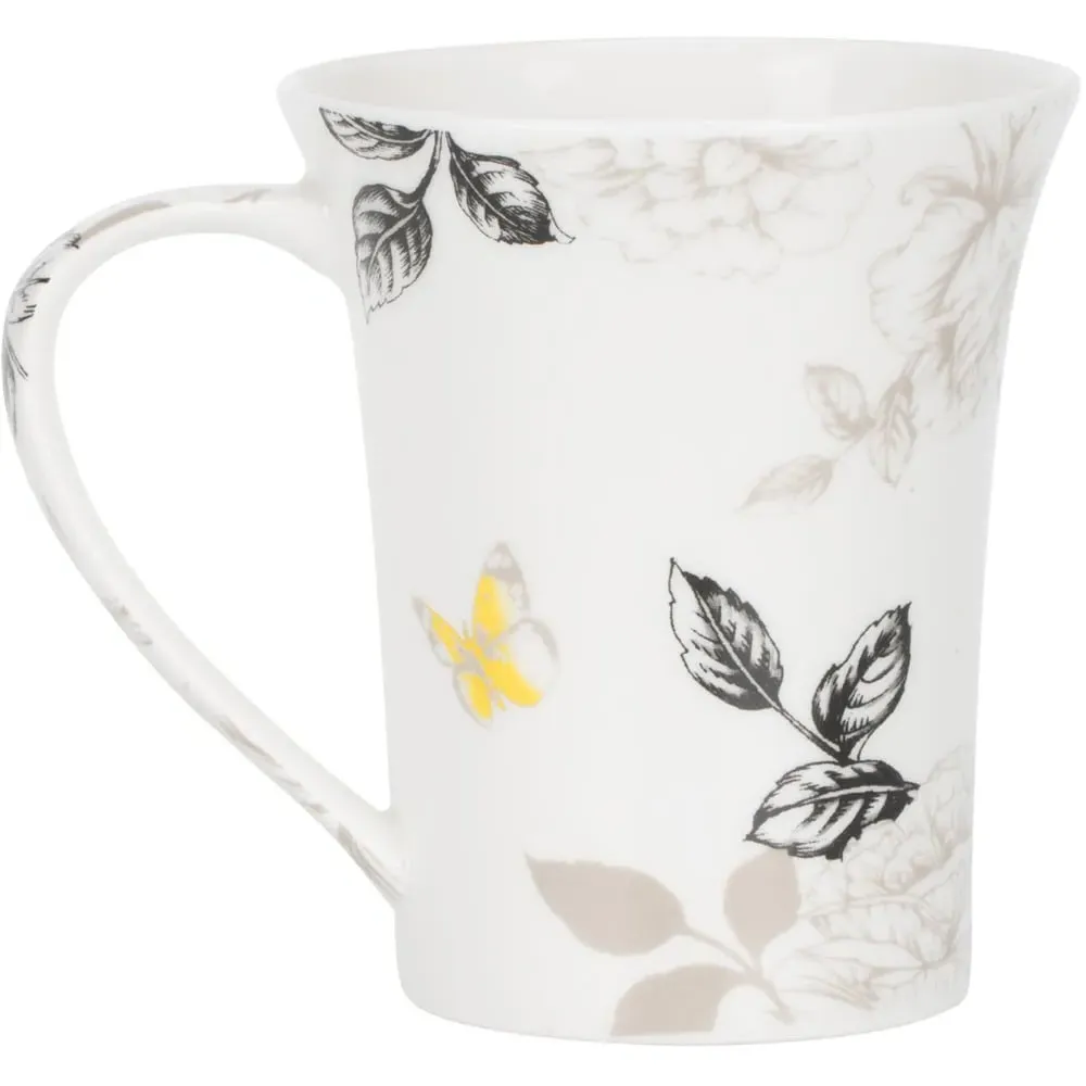 Oxford Bone China Mug - White
