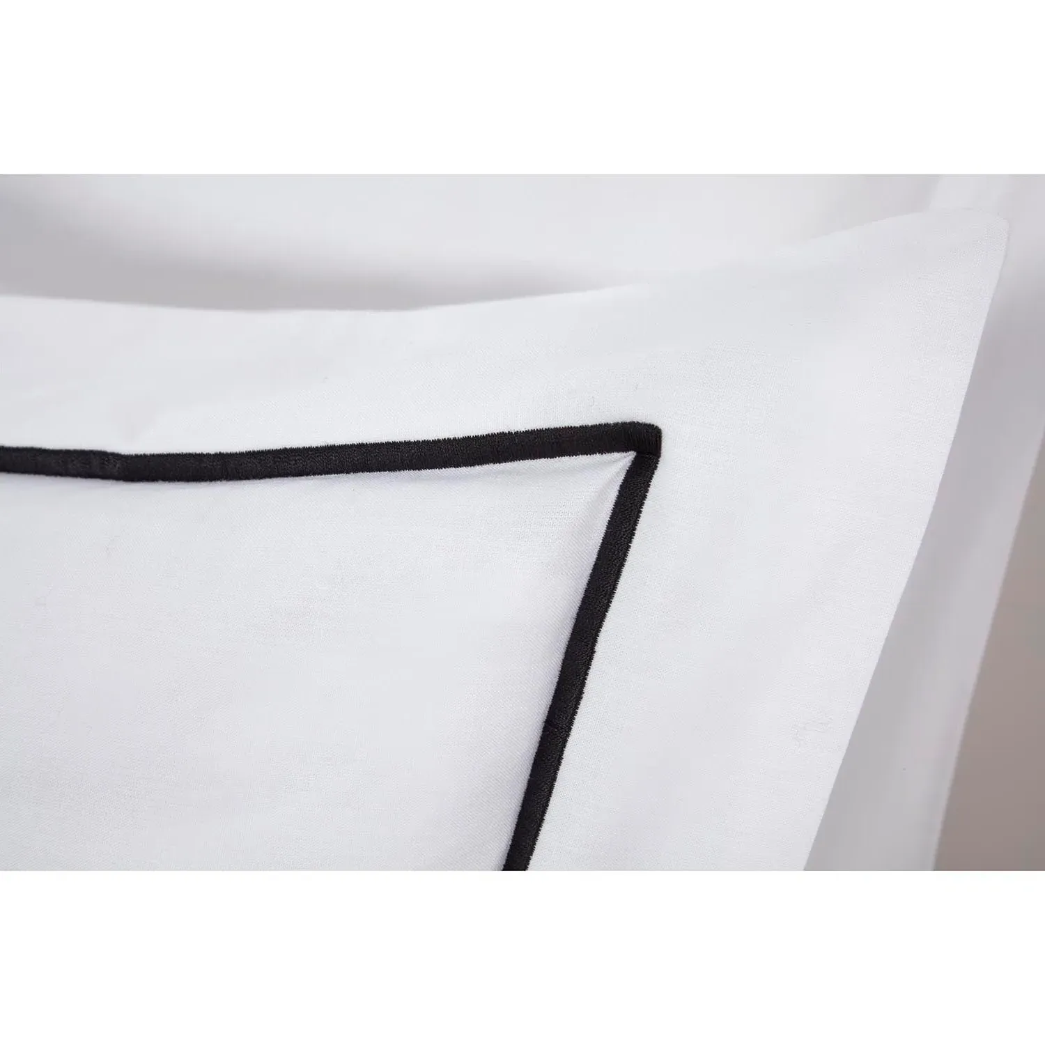 Oxford King Duvet Cover and Pillowcase Set - White, Bamboo