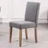 Oxford Set of 2 Dining Chairs - Grey, Fabric