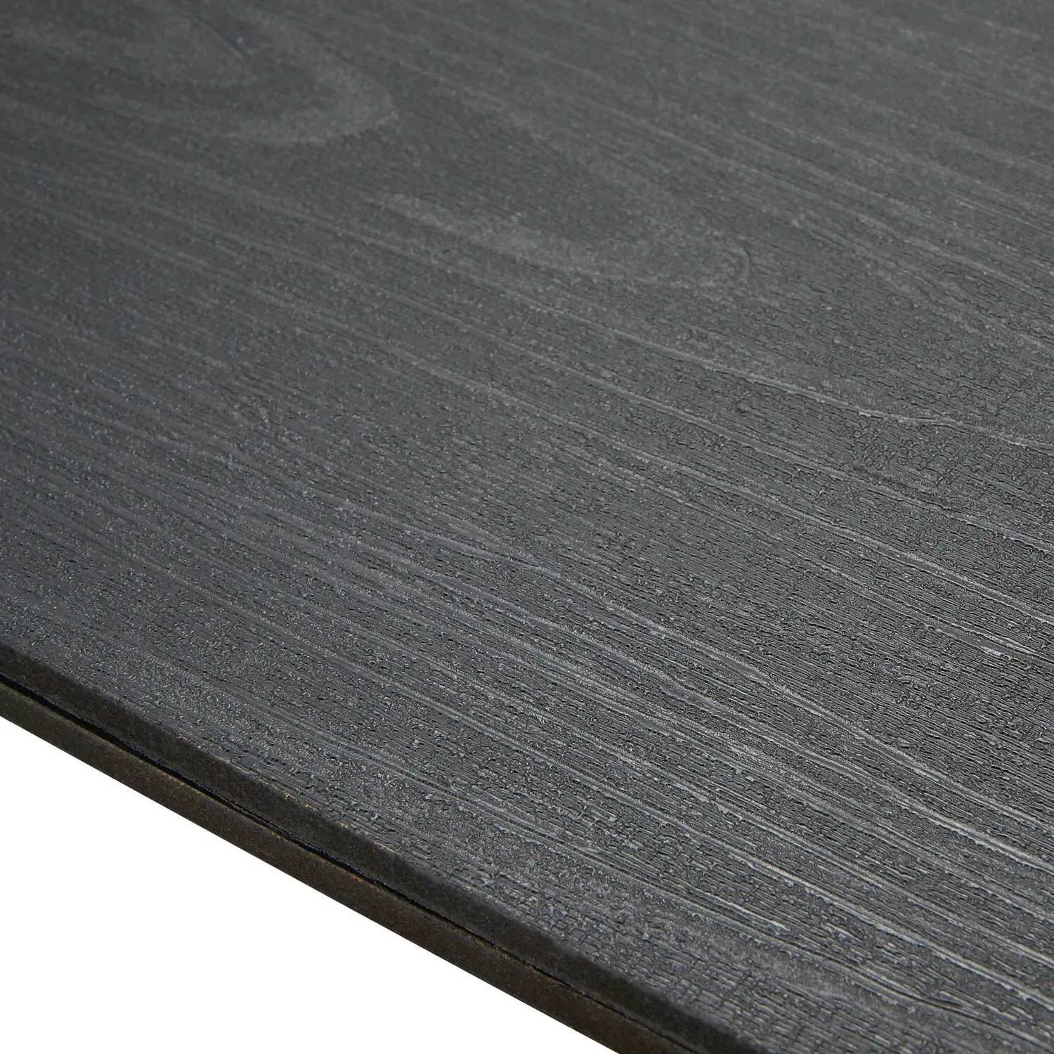 Pack of 2 Malmo Wood Effect Placemats - Black