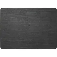 Pack of 2 Malmo Wood Effect Placemats - Black