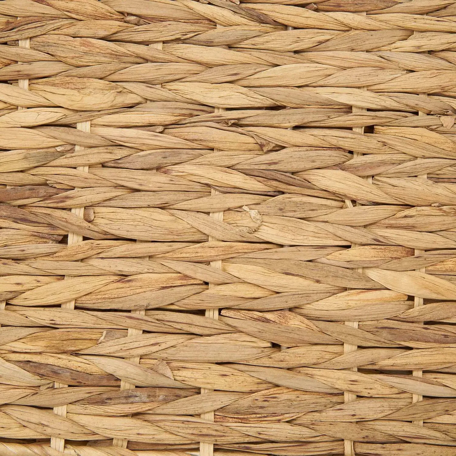 Pack of 2 Rectangular Water Hyacinth Placemats - Brown