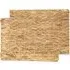 Pack of 2 Rectangular Water Hyacinth Placemats - Brown