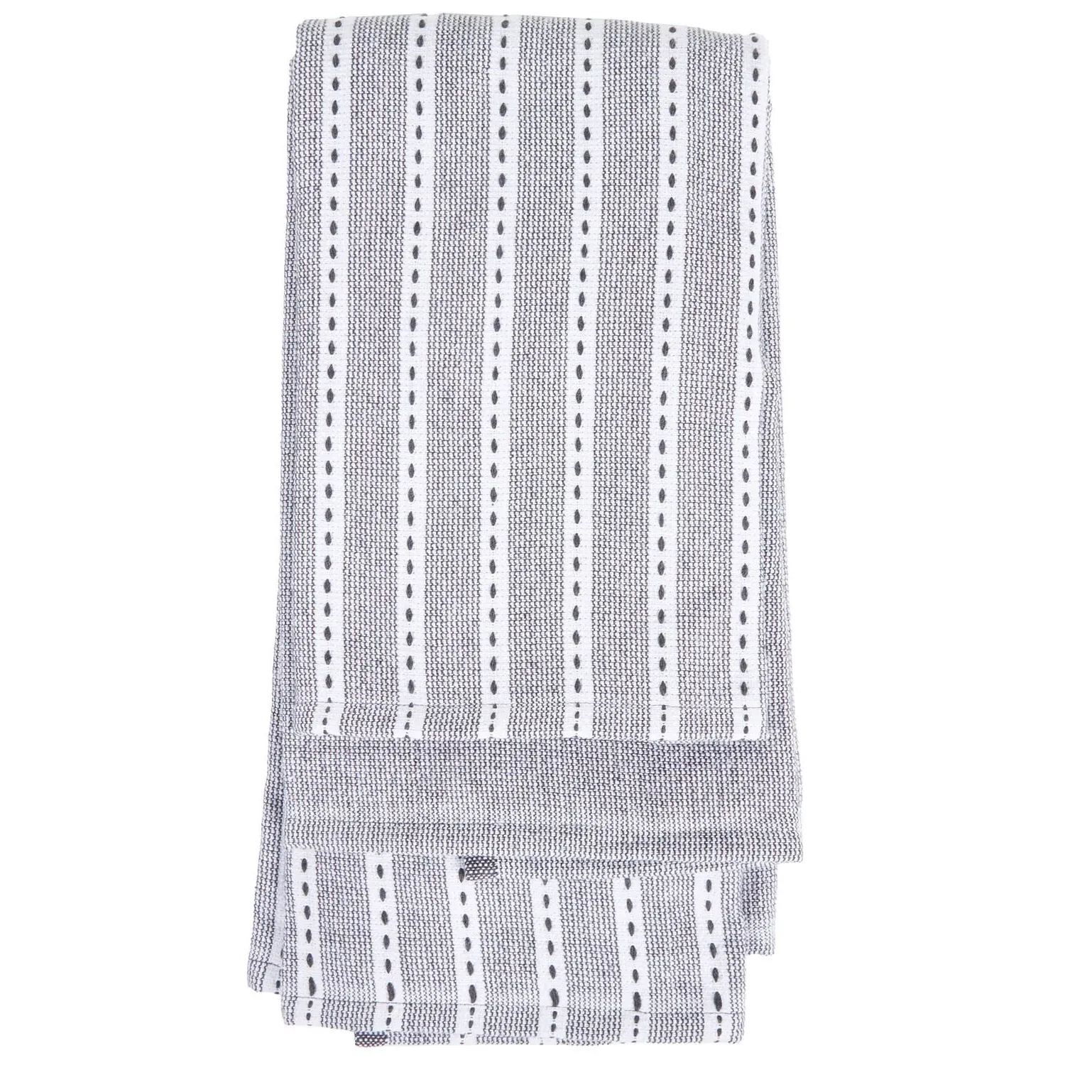 Pack of 3 Cotton Terry Towels - Steel Grey image