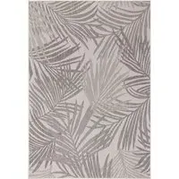 Palm Indoor Outdoor Rug 120x170cm - Grey