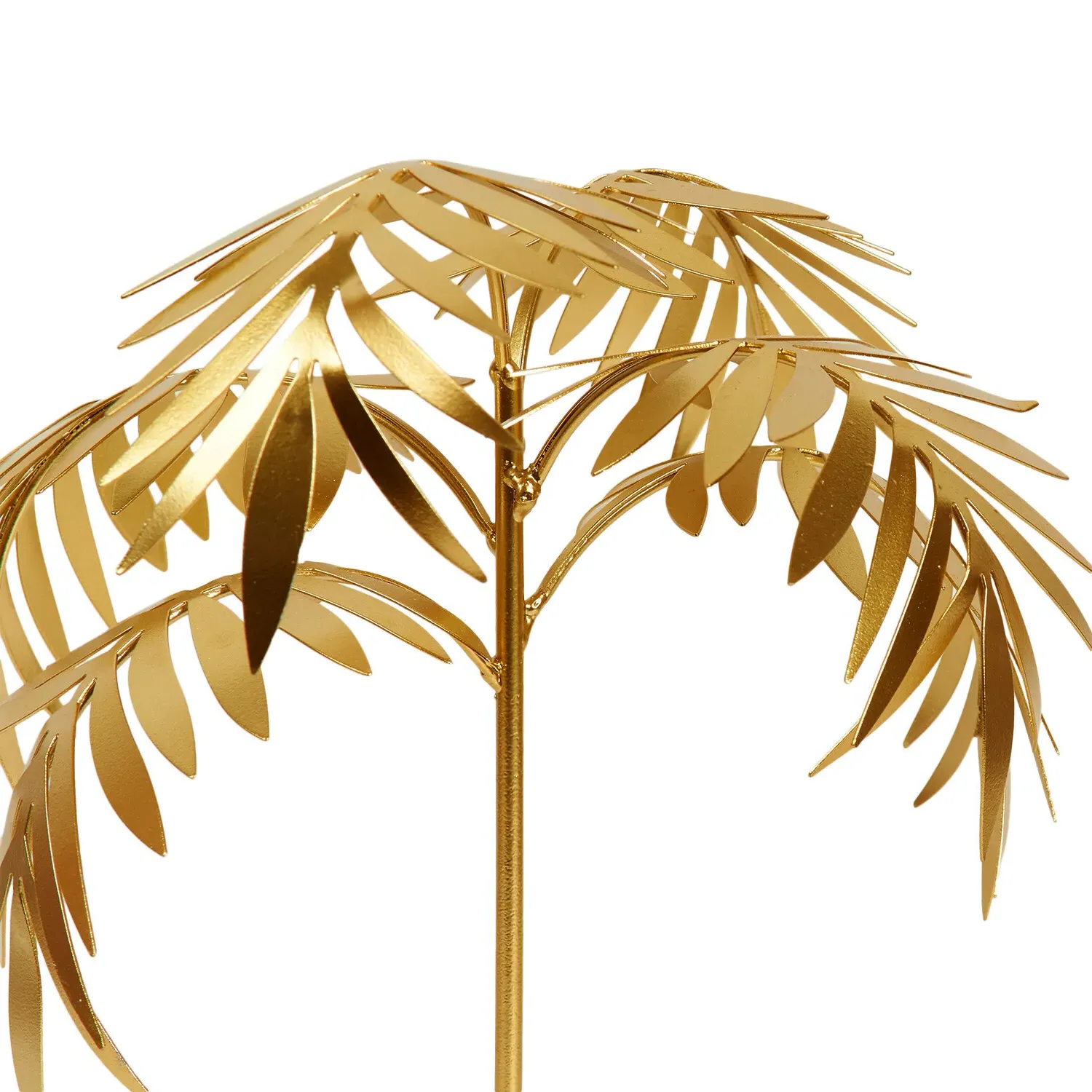 Palm Tree Decorative Accent - Gold