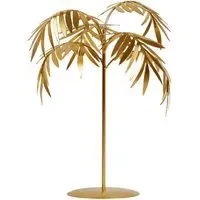 Palm Tree Decorative Accent - Gold