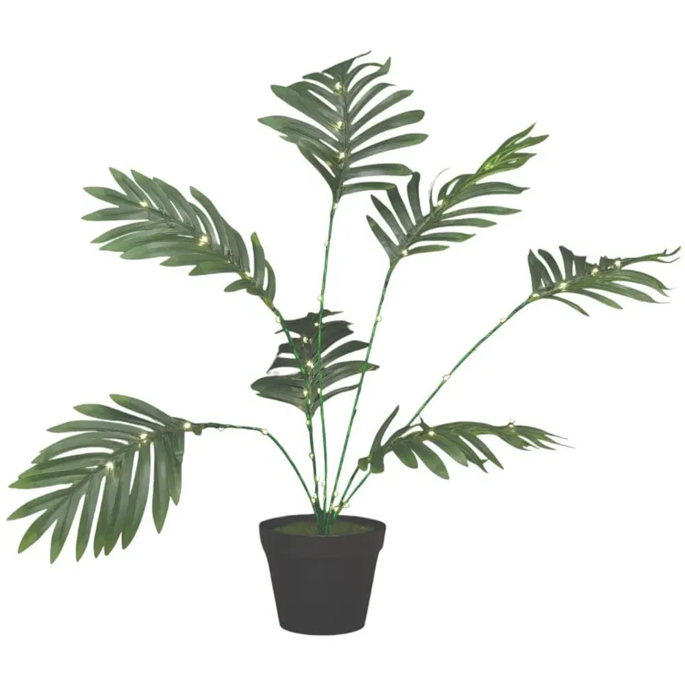 Palm Tree Table Light - Green image