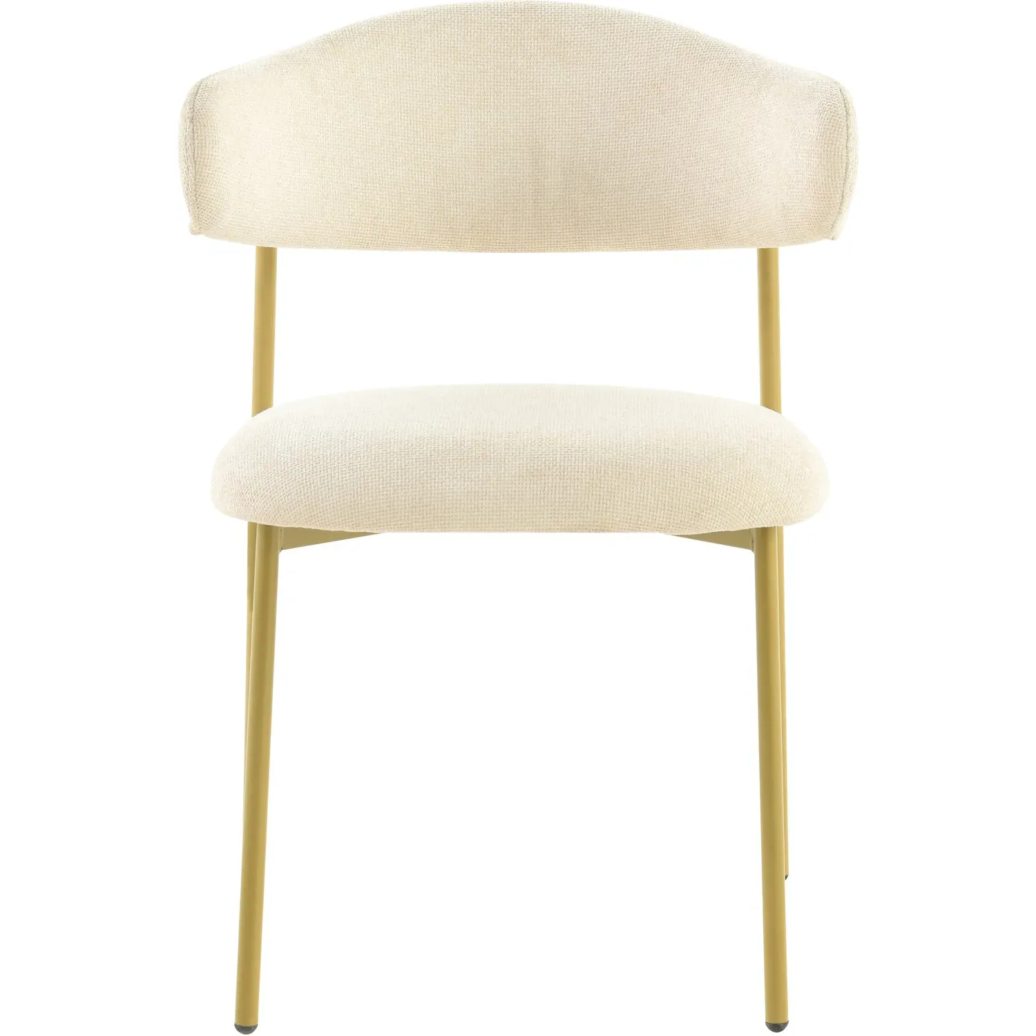 Palma Set of 2 Dining Chairs - Cream, Linen