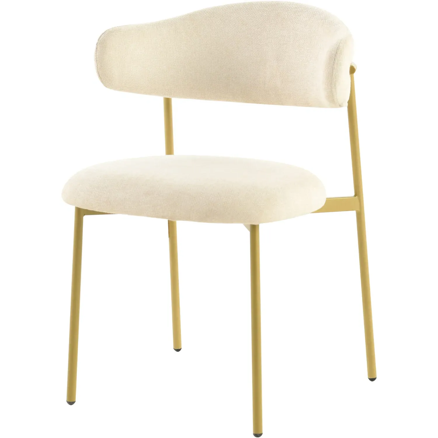 Palma Set of 2 Dining Chairs - Cream, Linen
