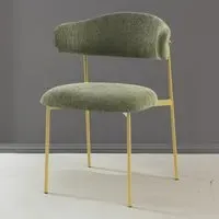 Palma Set of 2 Dining Chairs - Sage, Linen