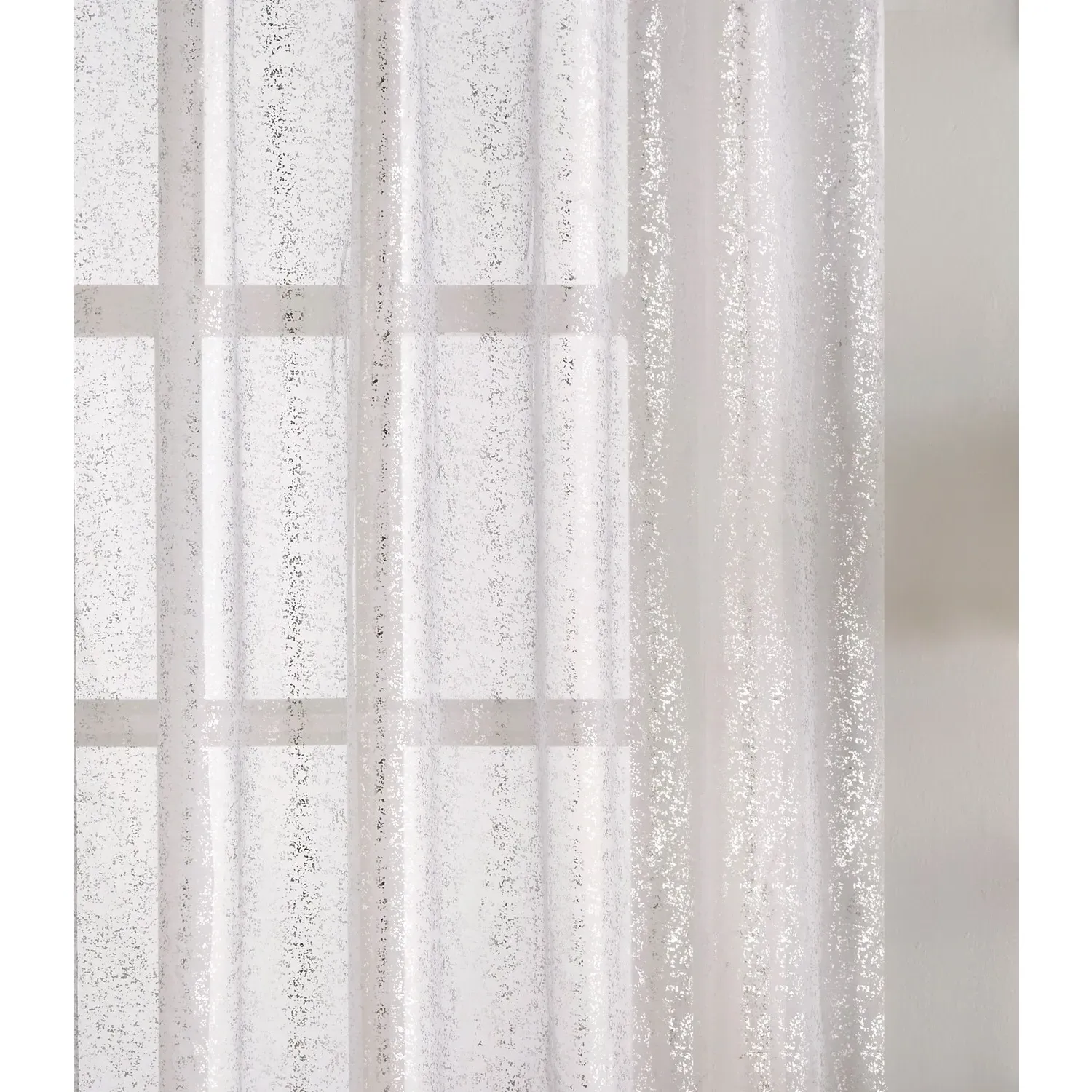 Pandora Voile Panel Curtain - White