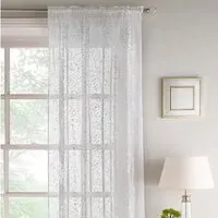 Pandora Voile Panel Curtain - White