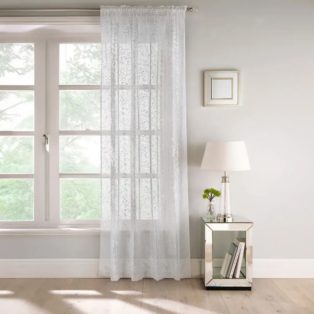 Pandora Voile Panel - White