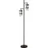 Paramount 2 Light Floor Lamp - Black