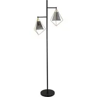 Parker Floor Lamp - Black, Gold