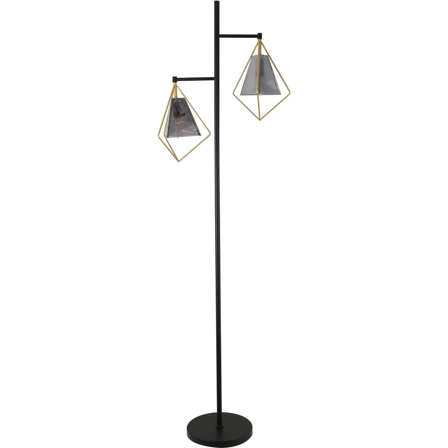 Parker Floor Lamp - Black, Gold image