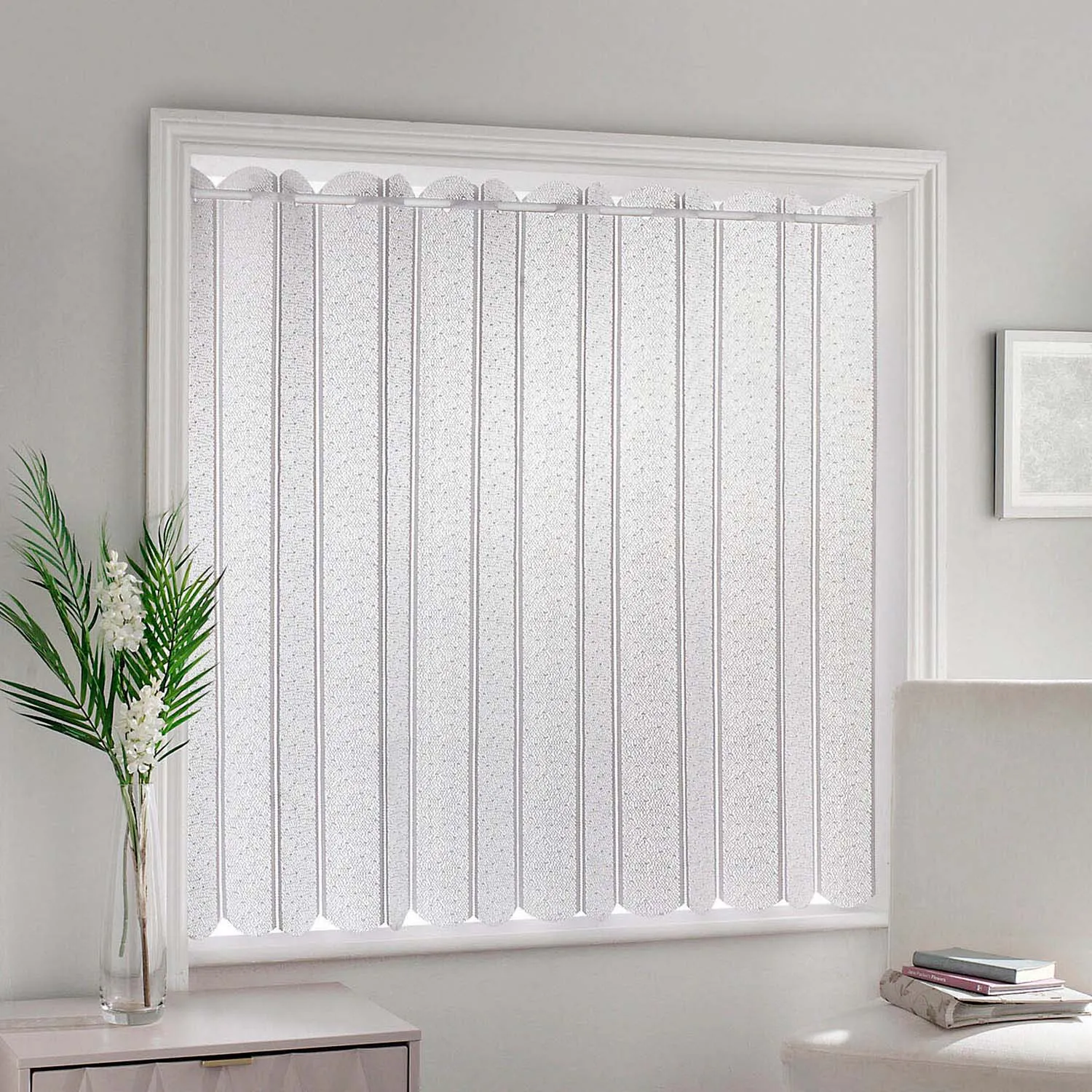 Parma Pleated Blind - White
