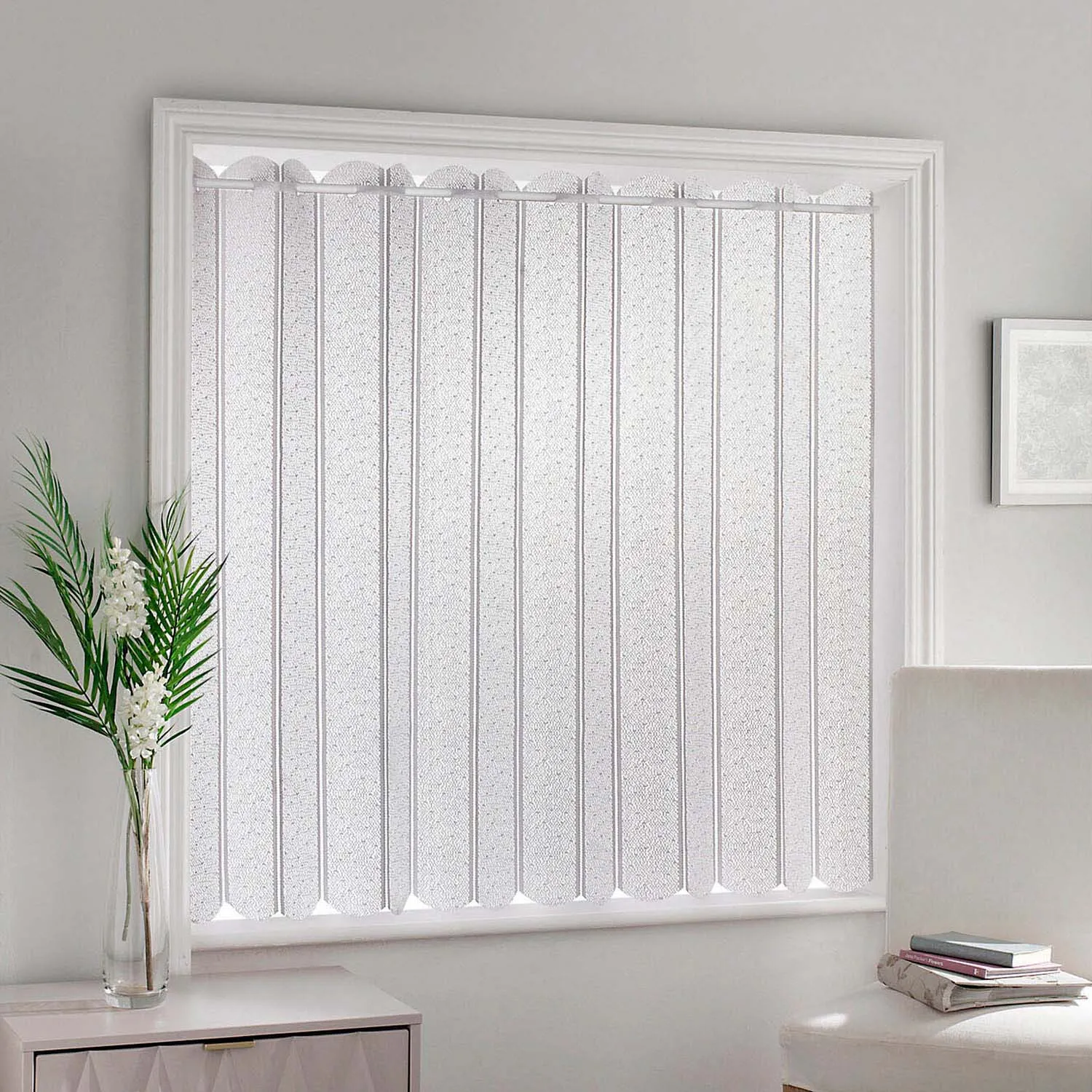 Parma Pleated Blind - White