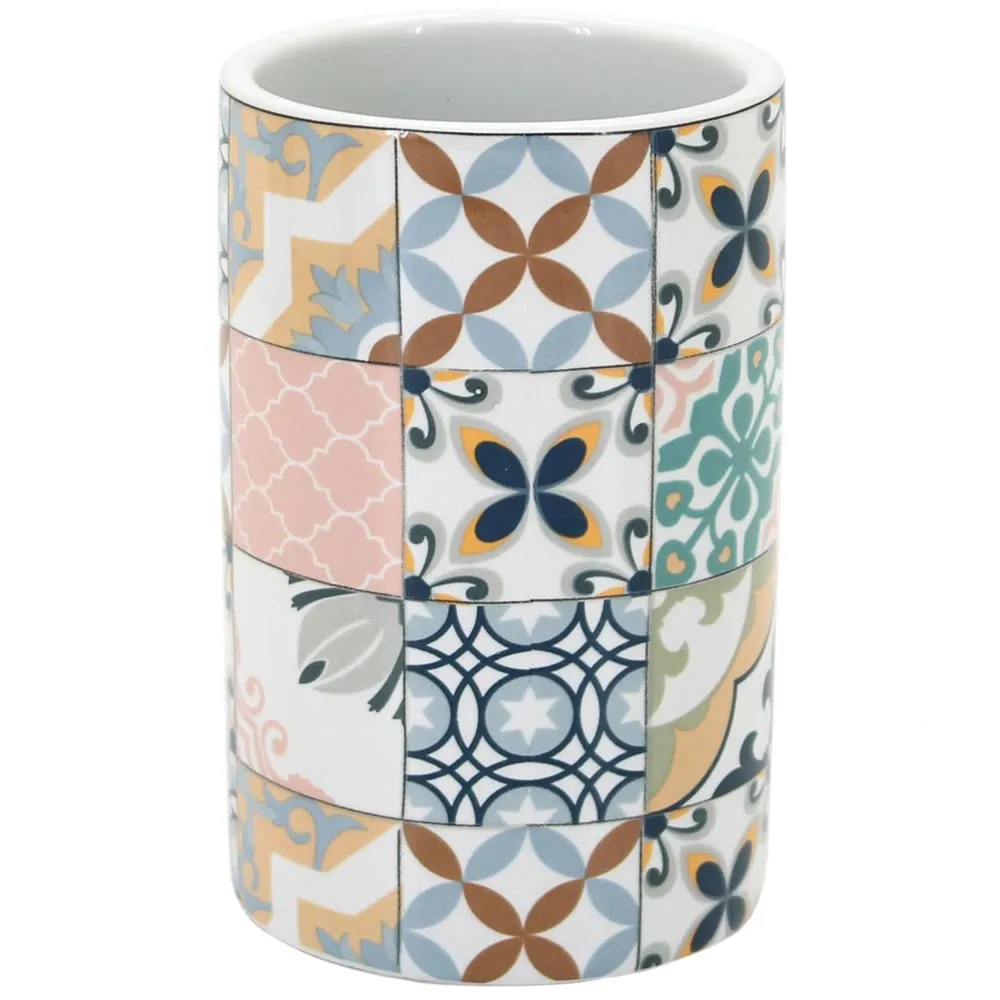 Pastel Mosaic Tumbler - Multicolor image