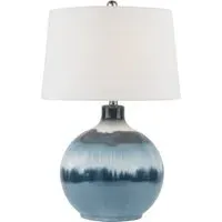 Pearl Table Lamp - Blue and White