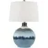 Pearl Table Lamp - Blue and White