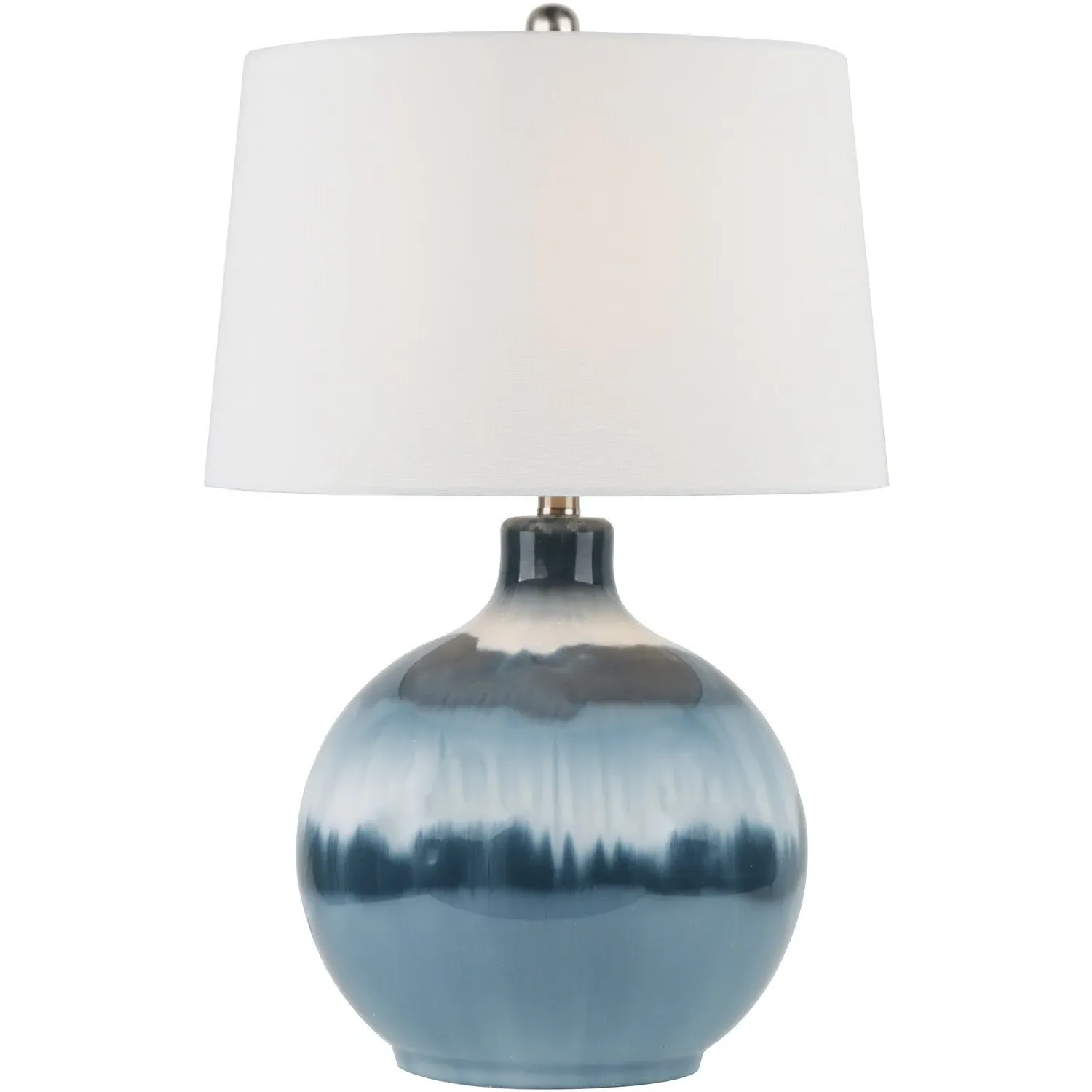 Pearl Table Lamp - Blue and White image