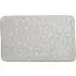 Pebble Bath and Pedestal Mat Set - Silver